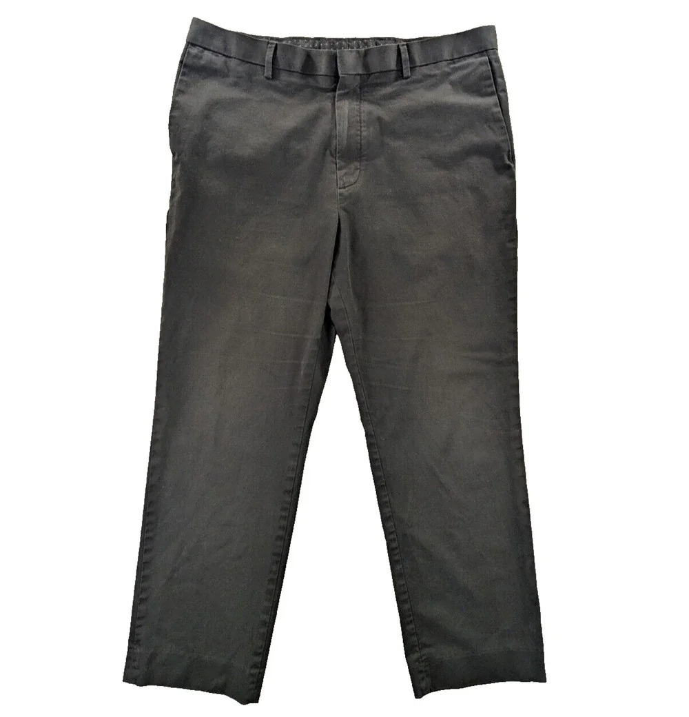 Banana Republic Pants Men's 36x30 Blue Slim Fit Chino Cotton Casual Trousers